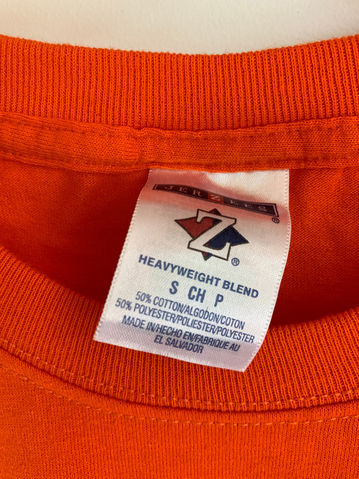 JERZEES Heavyweight Blend 50/50 – Short Sleeve T-shirt – Burnt Orange