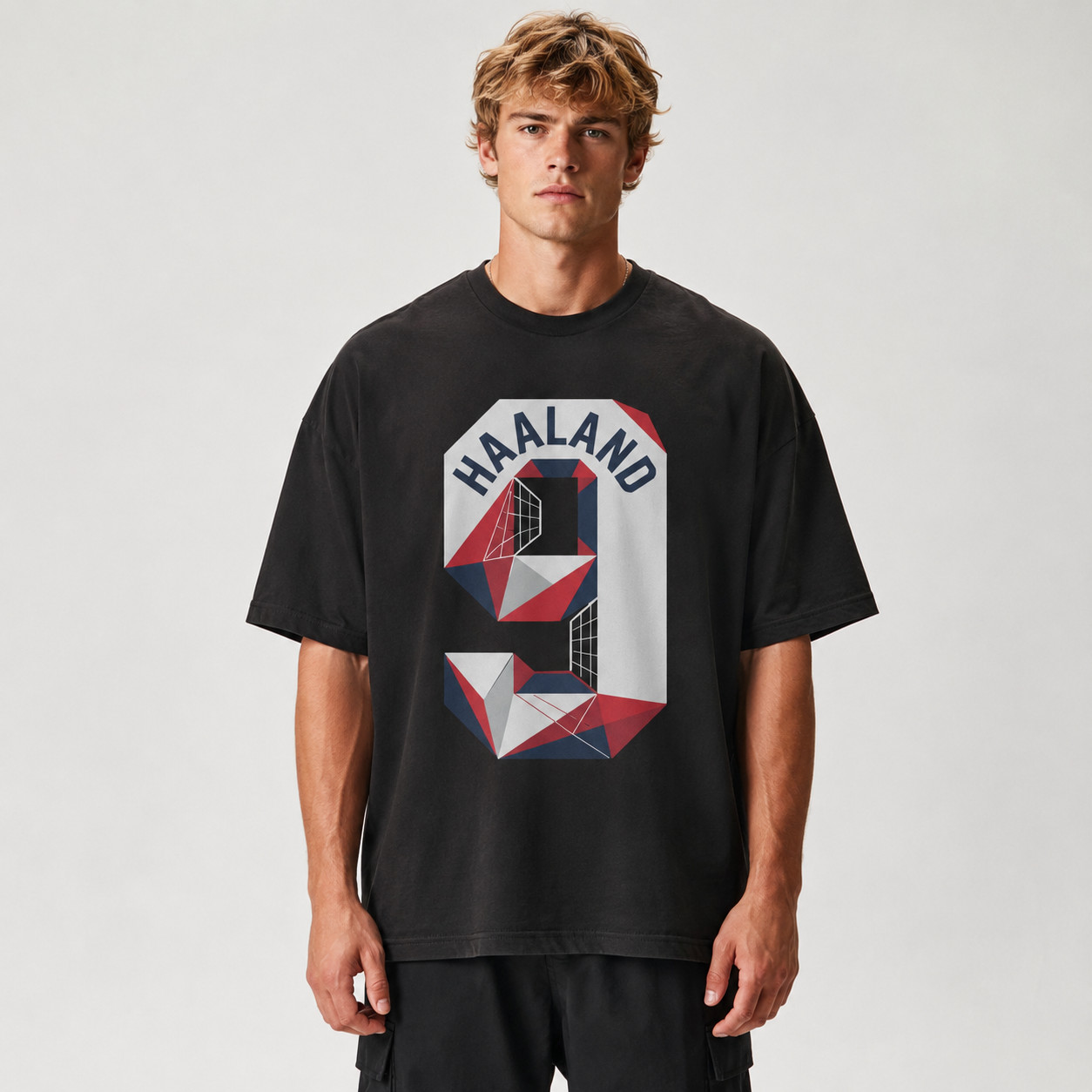 Norwegian Striker No. 9 Soccer Jersey Style Unisex T Shirt