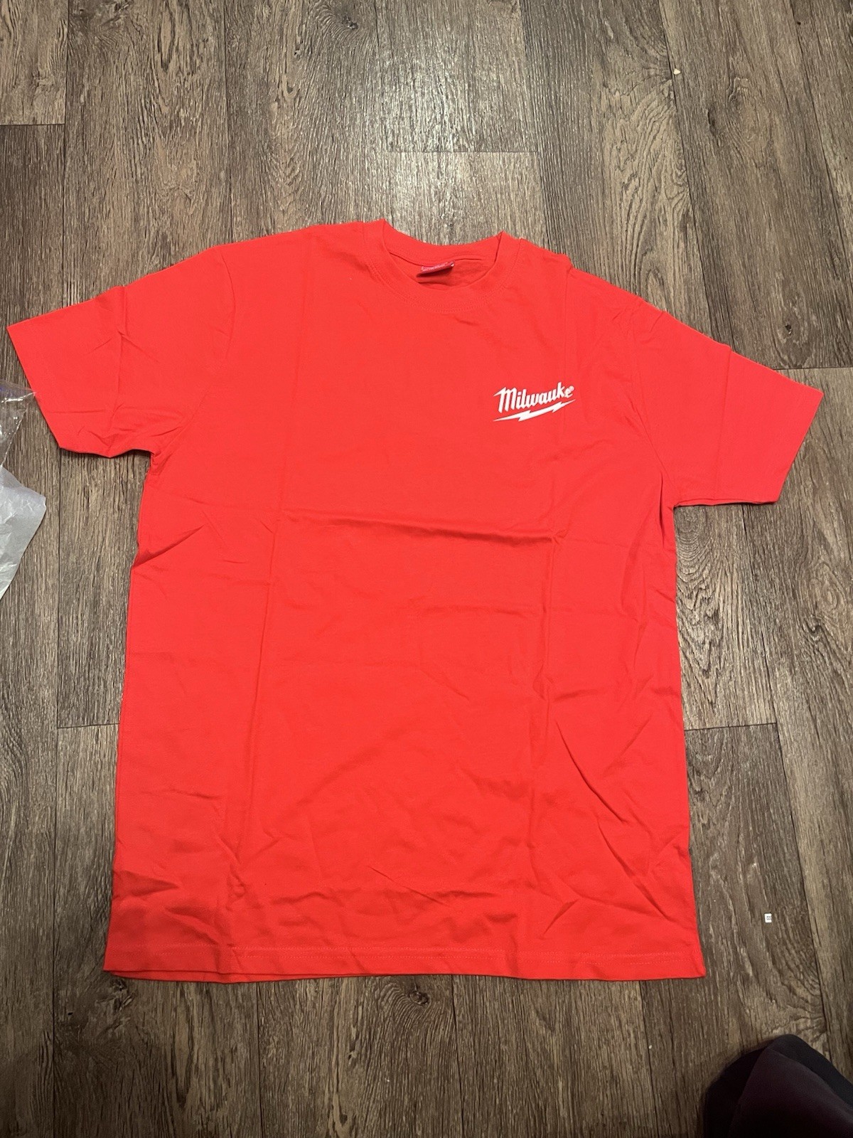 Milwaukee Tools Nothing But Heavy Duty Red T-Shirt Short Sleeve NEW Medium