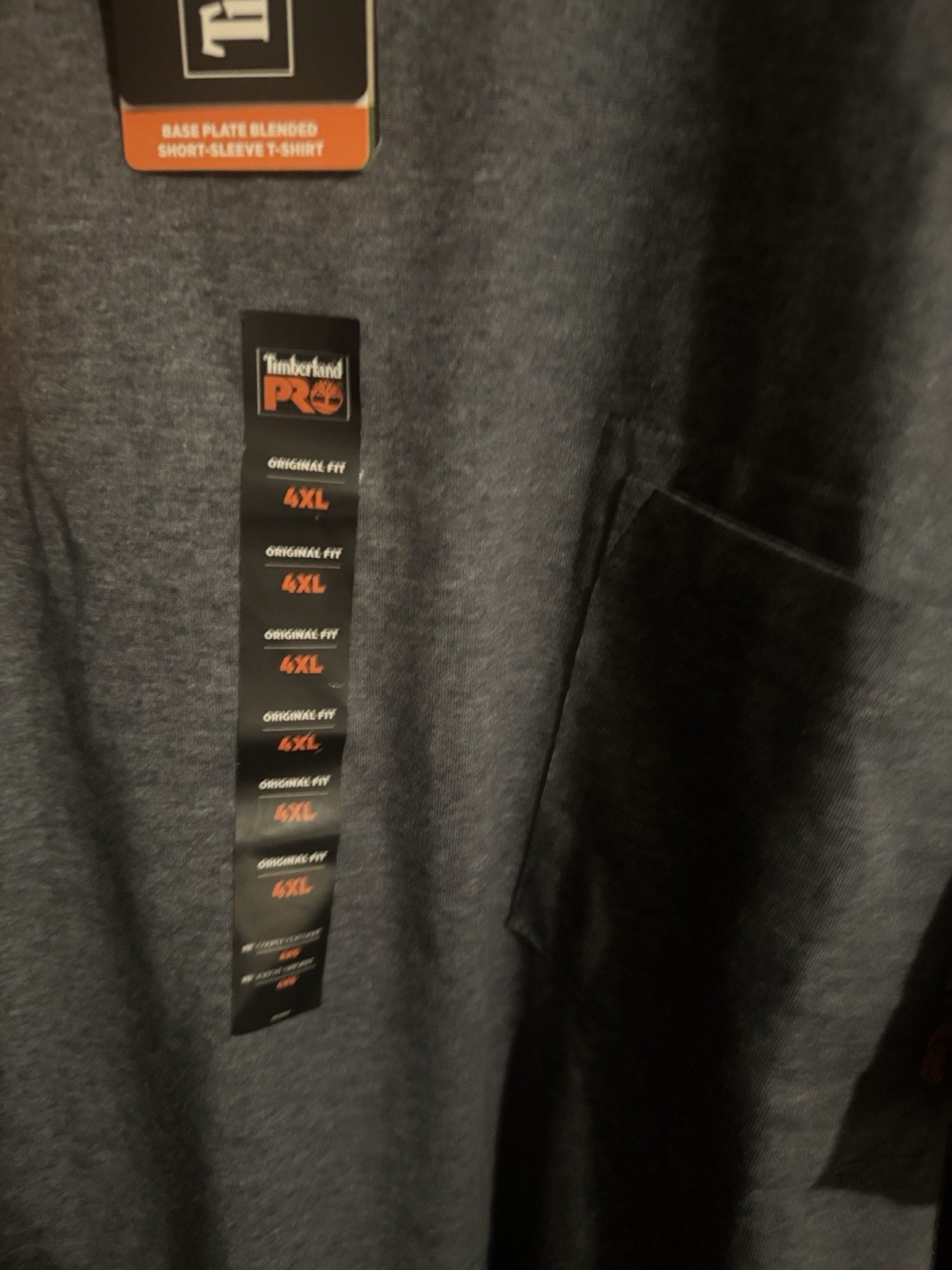 Timberland Tshirt Mens 4XL Gray
