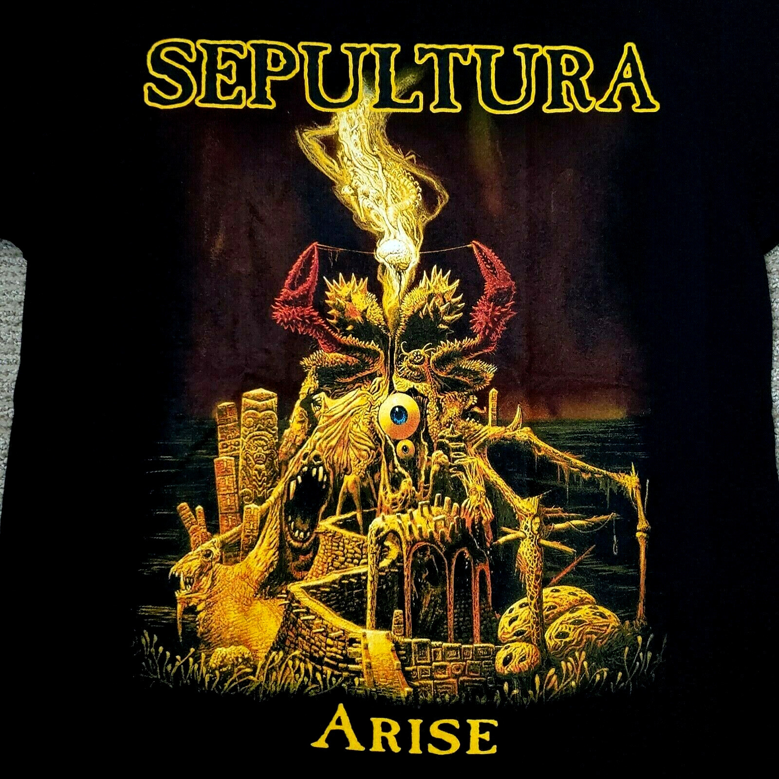 FREE SAME DAY SHIPPING New Classic SEPULTURA Arise Shirt LARGE