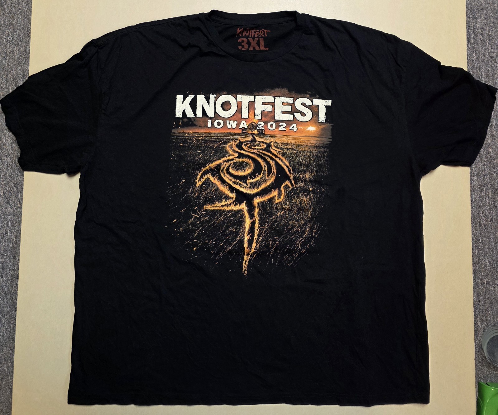 SLIPKNOT KNOTFEST IOWA 2024 T SHIRT BRAND NEW SIZE 3XL