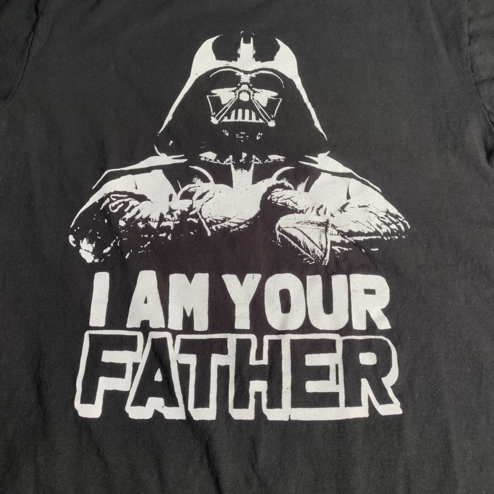 STAR WARS T Shirt Darth Vader Mask Adult Large Fifth Sun Luke I Am Your Father