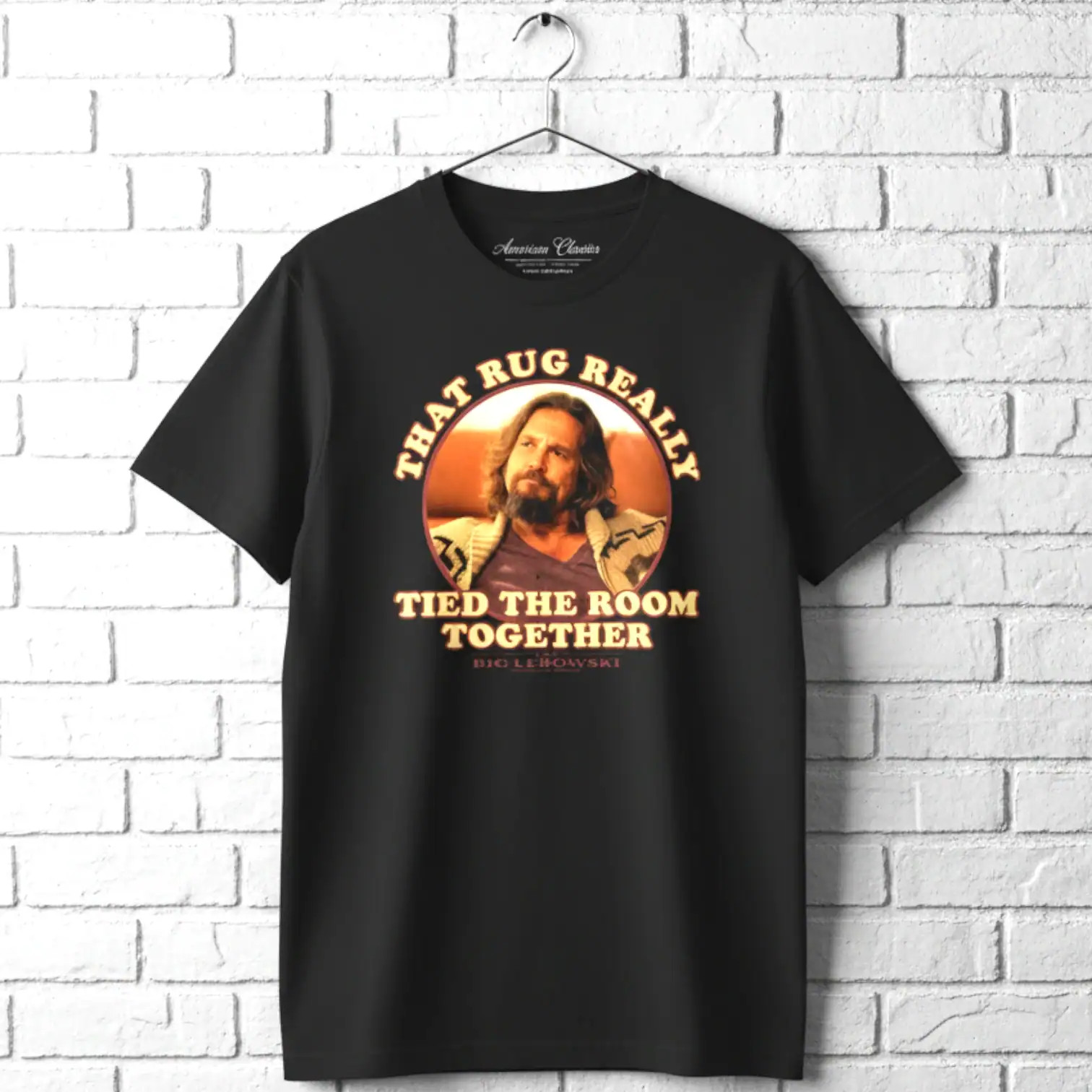 Big Lebowski That Rug Really Tied the Room Together Men&rsquo;s Shirt Fathers Day Tee