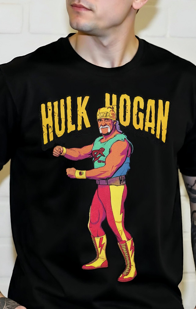 HULK HOGAN VINTAGE STYLE GRAPHIC T-Shirt Size S-5XL