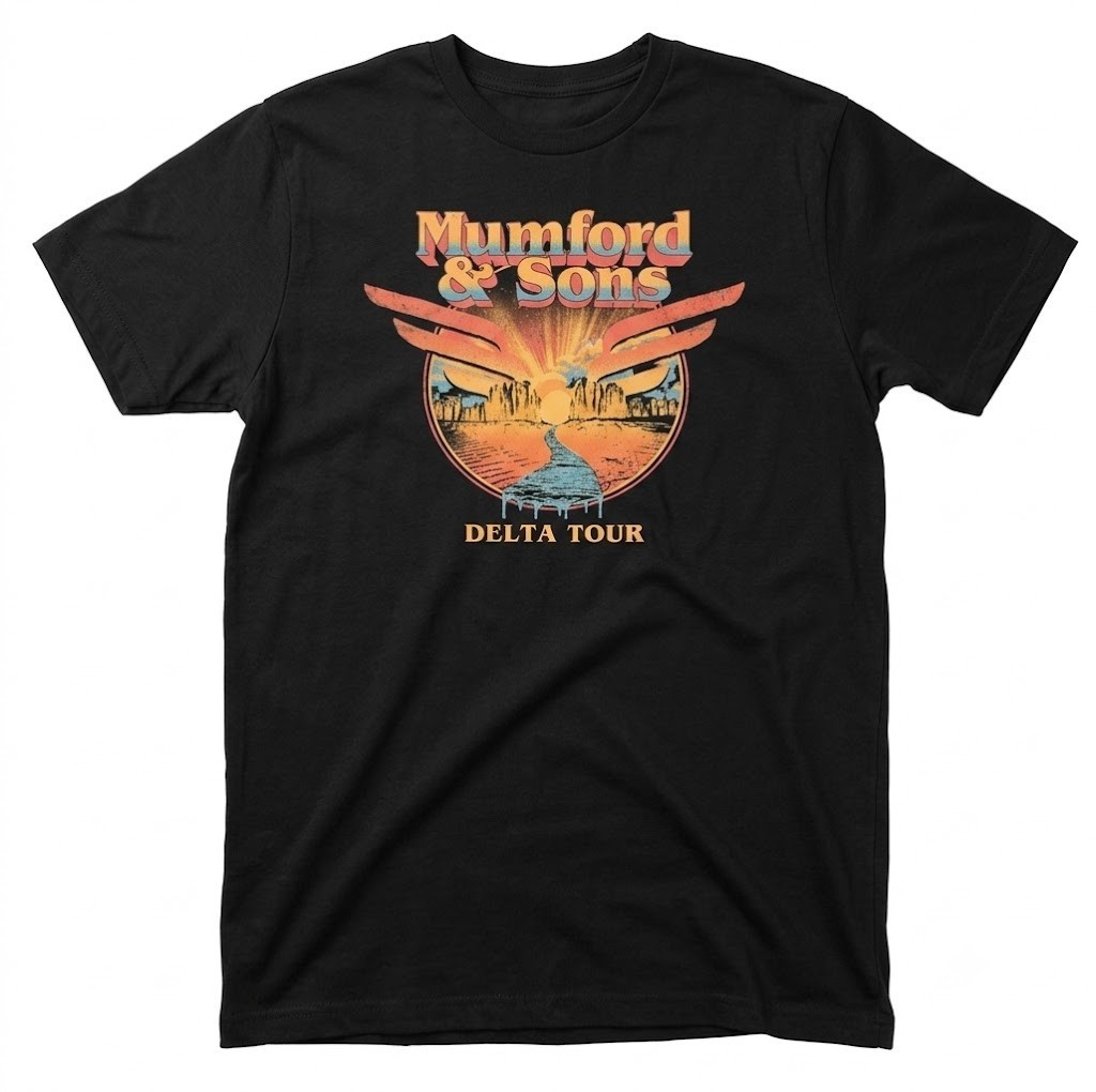 Mumford and Sons Concert Delta Tour T-Shirt All Size S-5XL For Fan DH1581