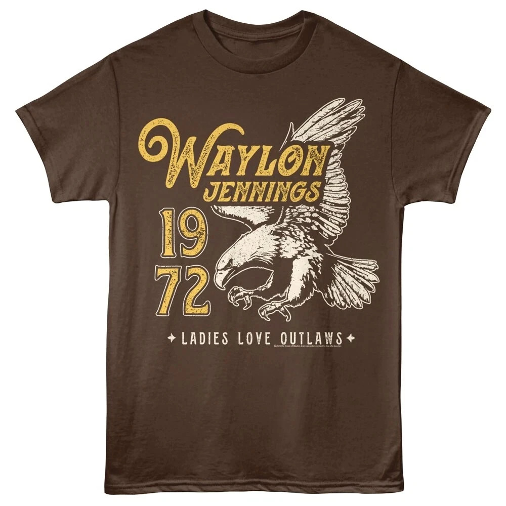Waylon Jennings 1972 Men&rsquo;s T Shirt