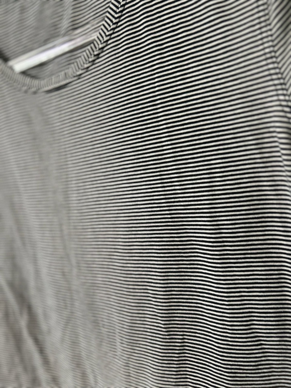 Lululemon Love Crew Short Sleeve T-Shirt in Black and White Stripe