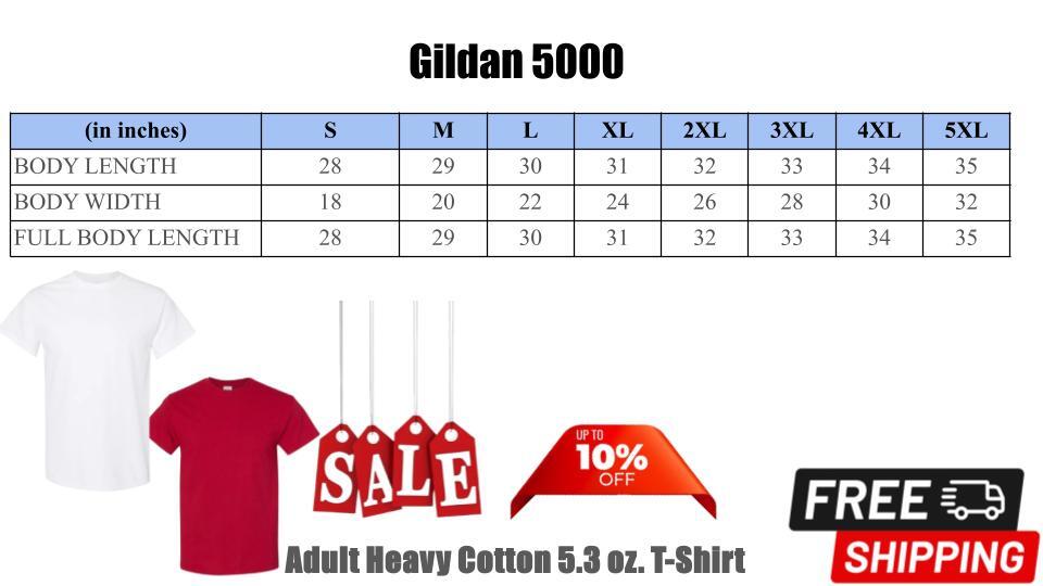 NEW Gildan Men&rsquo;s Heavy Cotton Plain Crew Neck Short Sleeves T-Shirt G500/5000
