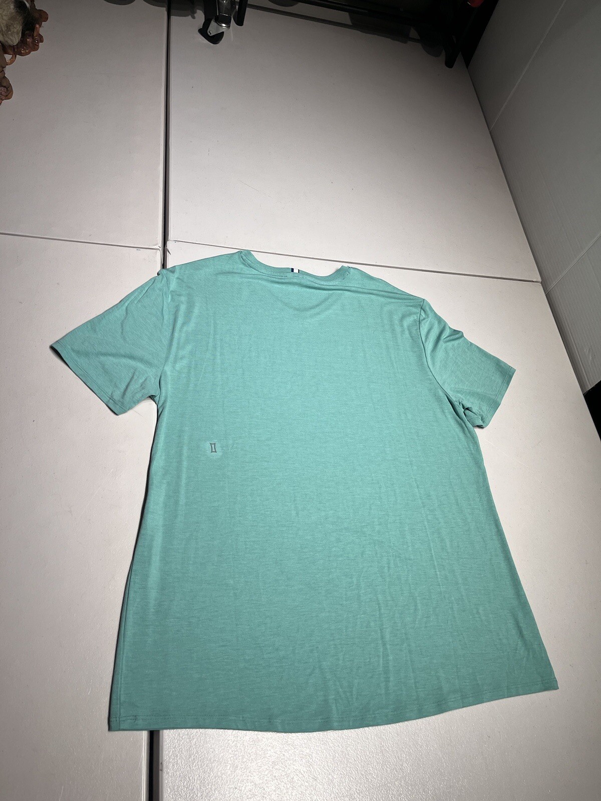 Kit & Ace Shirt Men&rsquo;s XL Green T Rayon Acrylic Acetate Yoga Gyn Casual Stretch