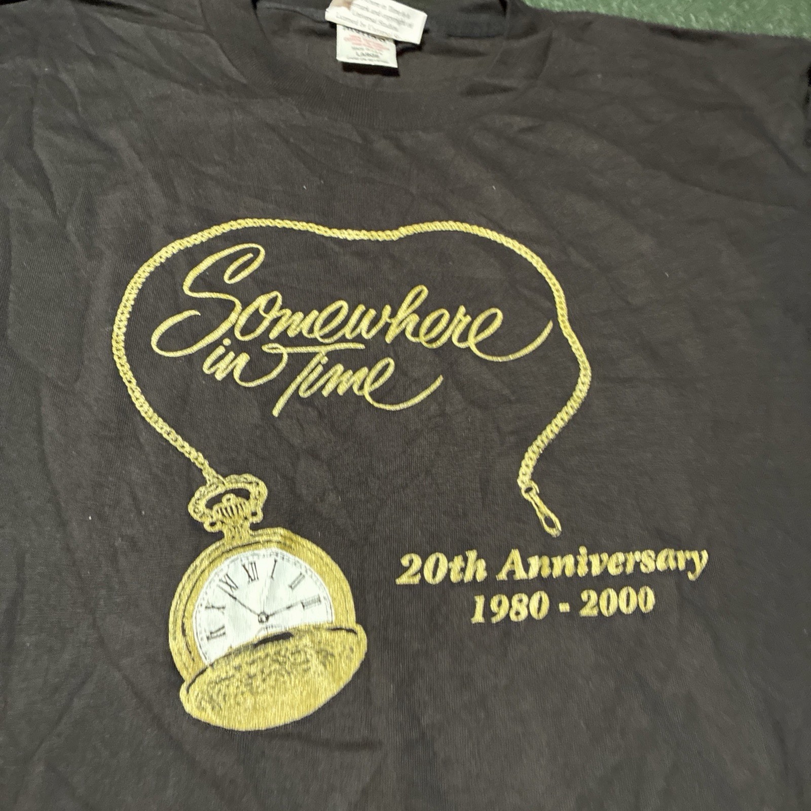 Vintage Y2K Somewhere In Time 20th Tee L Movie Christopher Reeves Jane Seymou