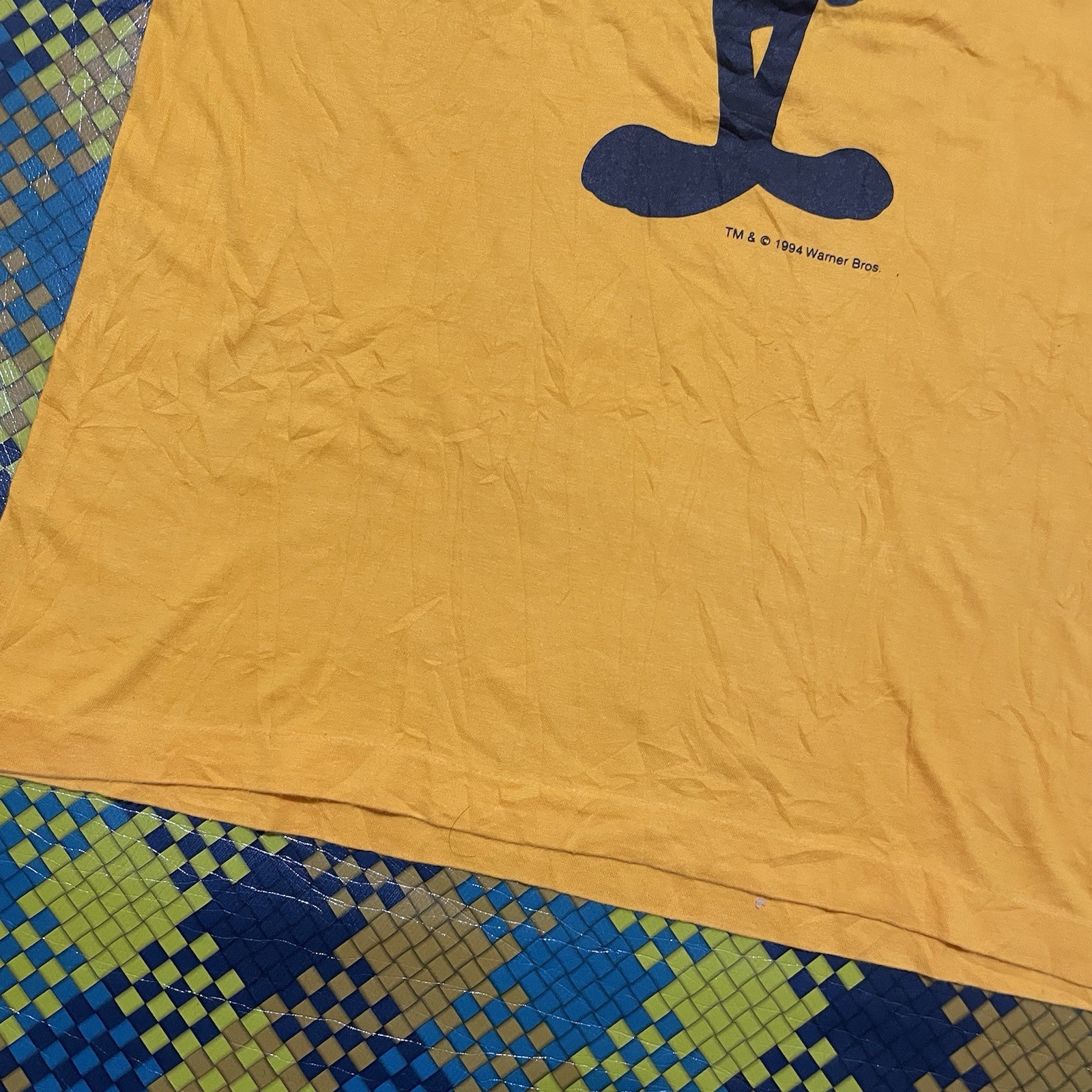 Vintage 1994 Looney Tunes Bugs Bunny Ringer Tee – Made in Japan RARE