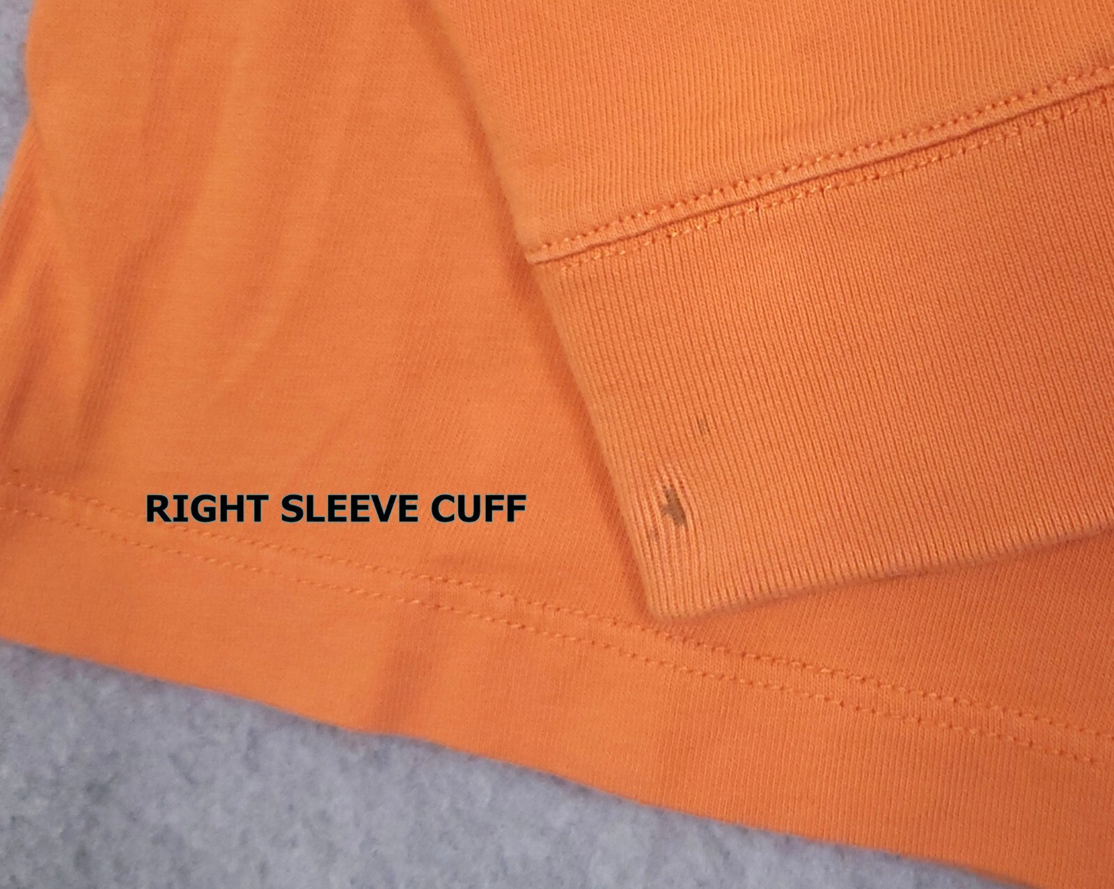 VINEYARD VINES POLO MENS COTTON T-SHIRT M POCKET TEE ORANGE WHALE LONG SLEEVE