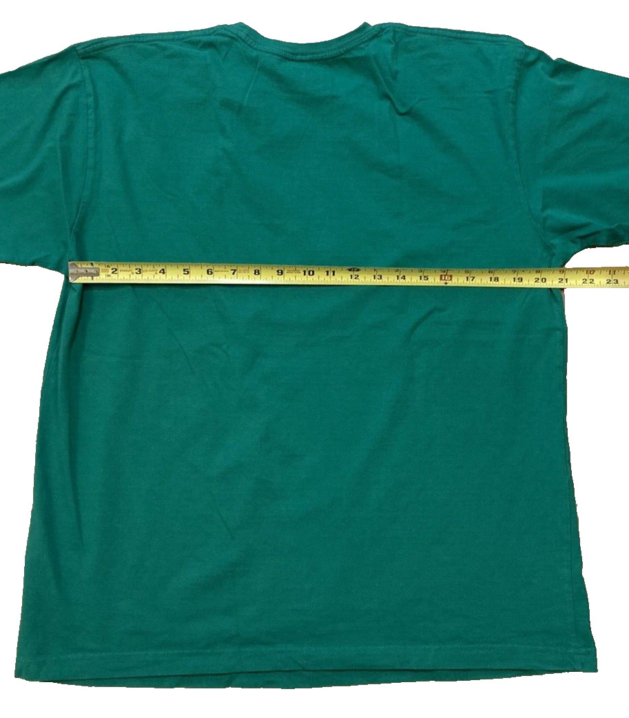 Tiki Gods Tropical T-Shirt Party Hawaiian Logo Adult XL Green by LAT Older