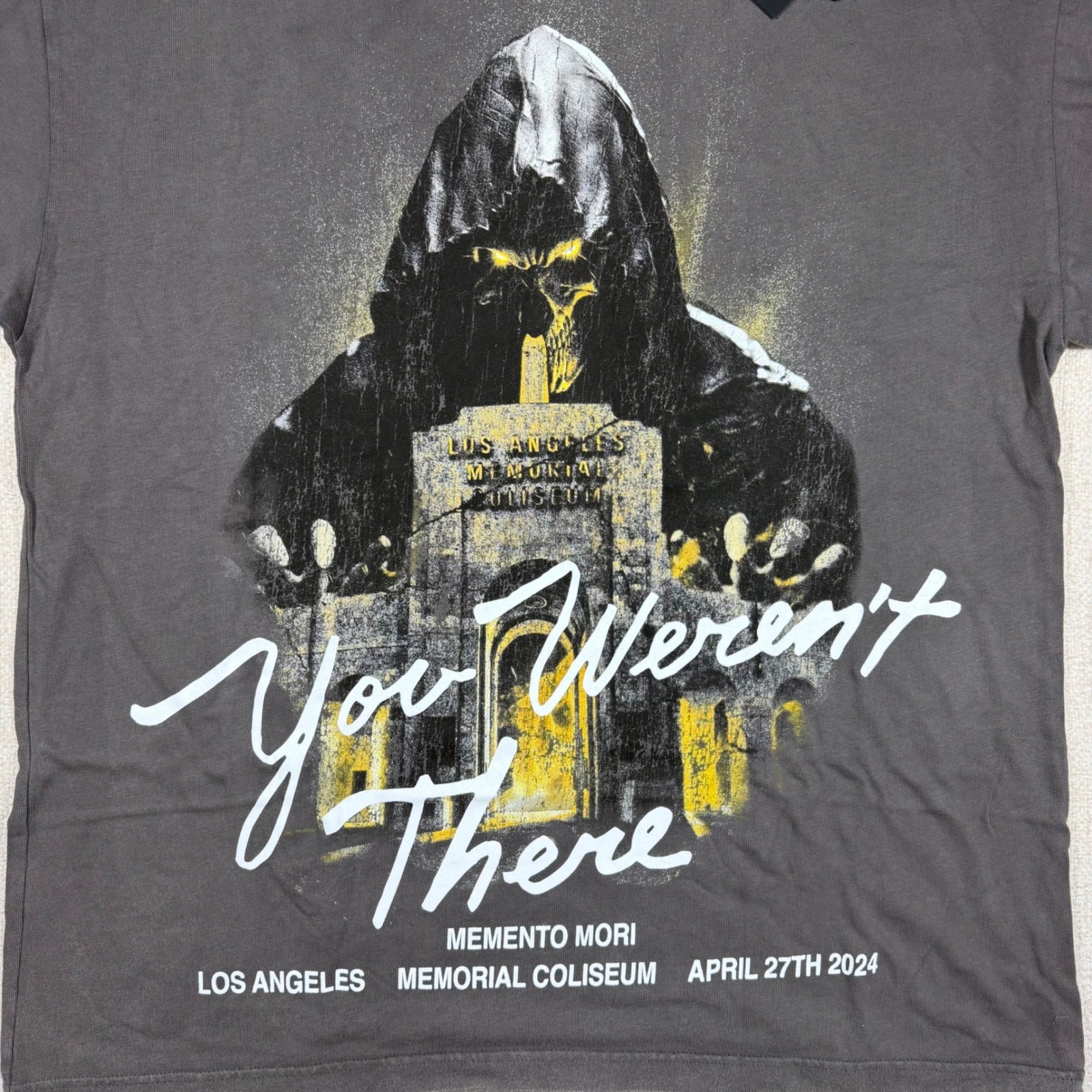 Darc Sport Wolves Club You Werent There US Tour Tee Wolf Gray Large Brand New