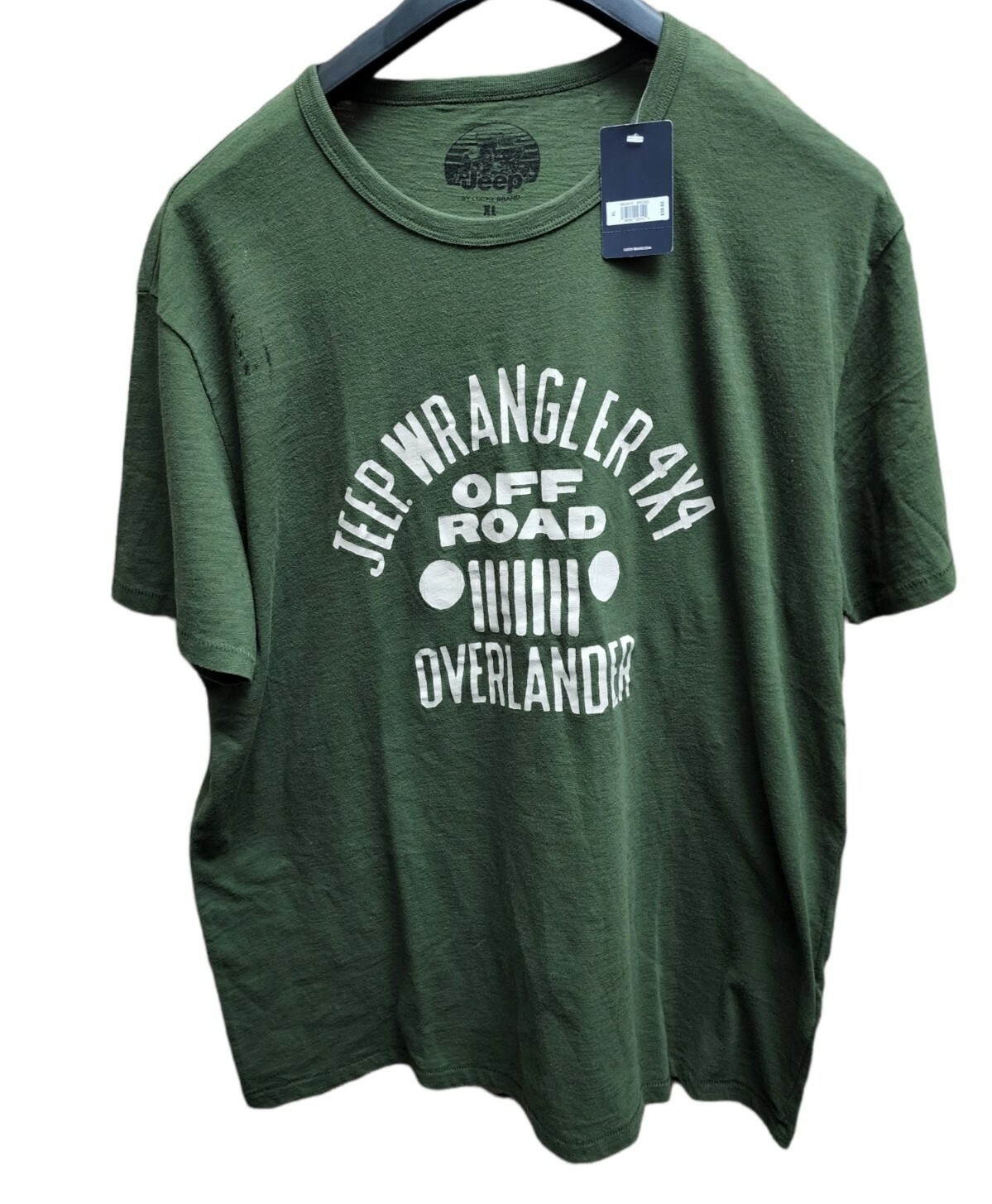 JEEP WRANGLER OFF ROAD Over lander by LUCKY BRAND Men&rsquo;s shirt XL Green