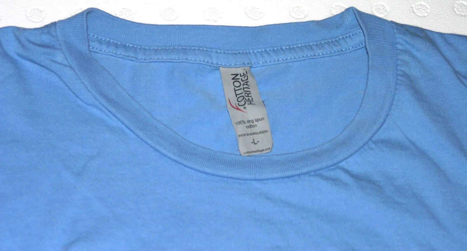GOVS Cotton Heritage T-Shirt Soft 100% Ring Spun Cotton Men&rsquo;s Large Nice