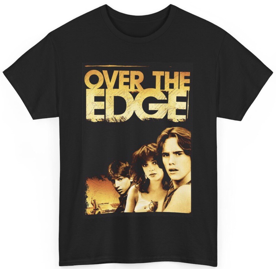 Over The Edge T Shirt – Matt Dillon – 70&rsquo;s Teen Classic Poster Art – New