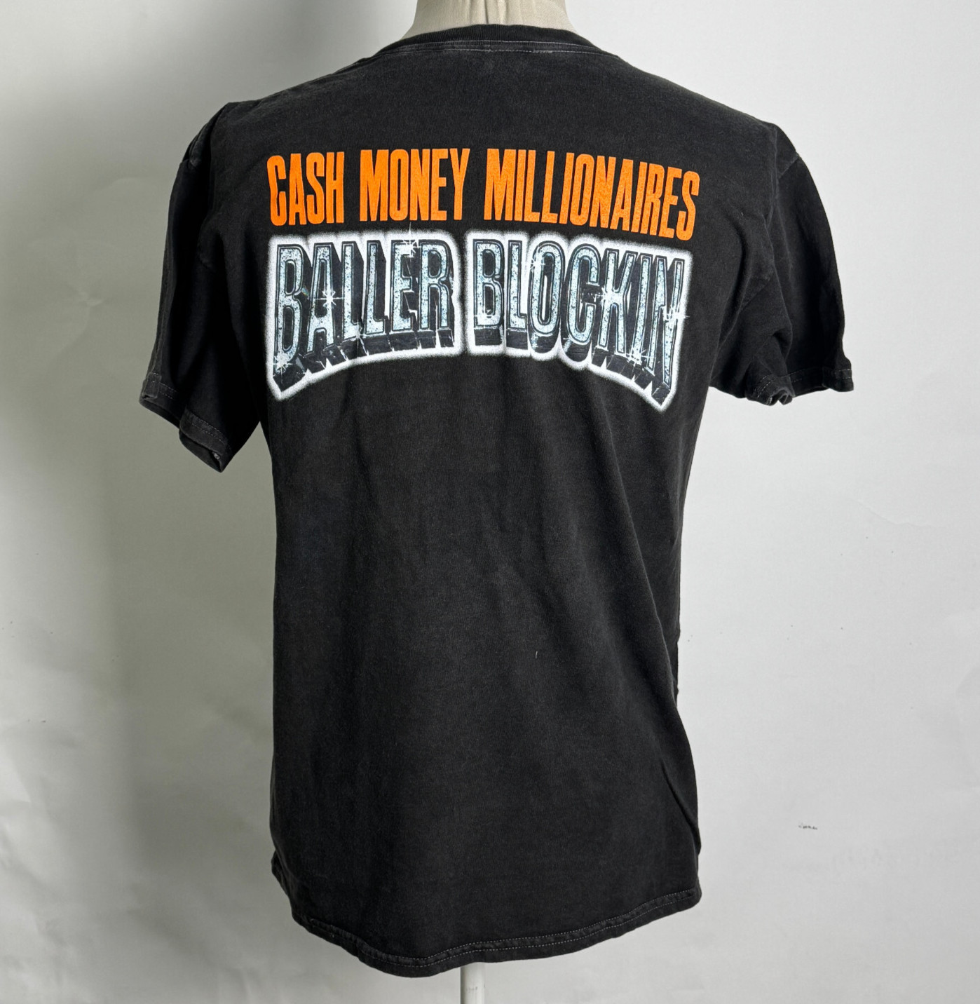 Cash Money Records Men&rsquo;s T-Shirt Baller Blockin Mineral Black Size M NEW