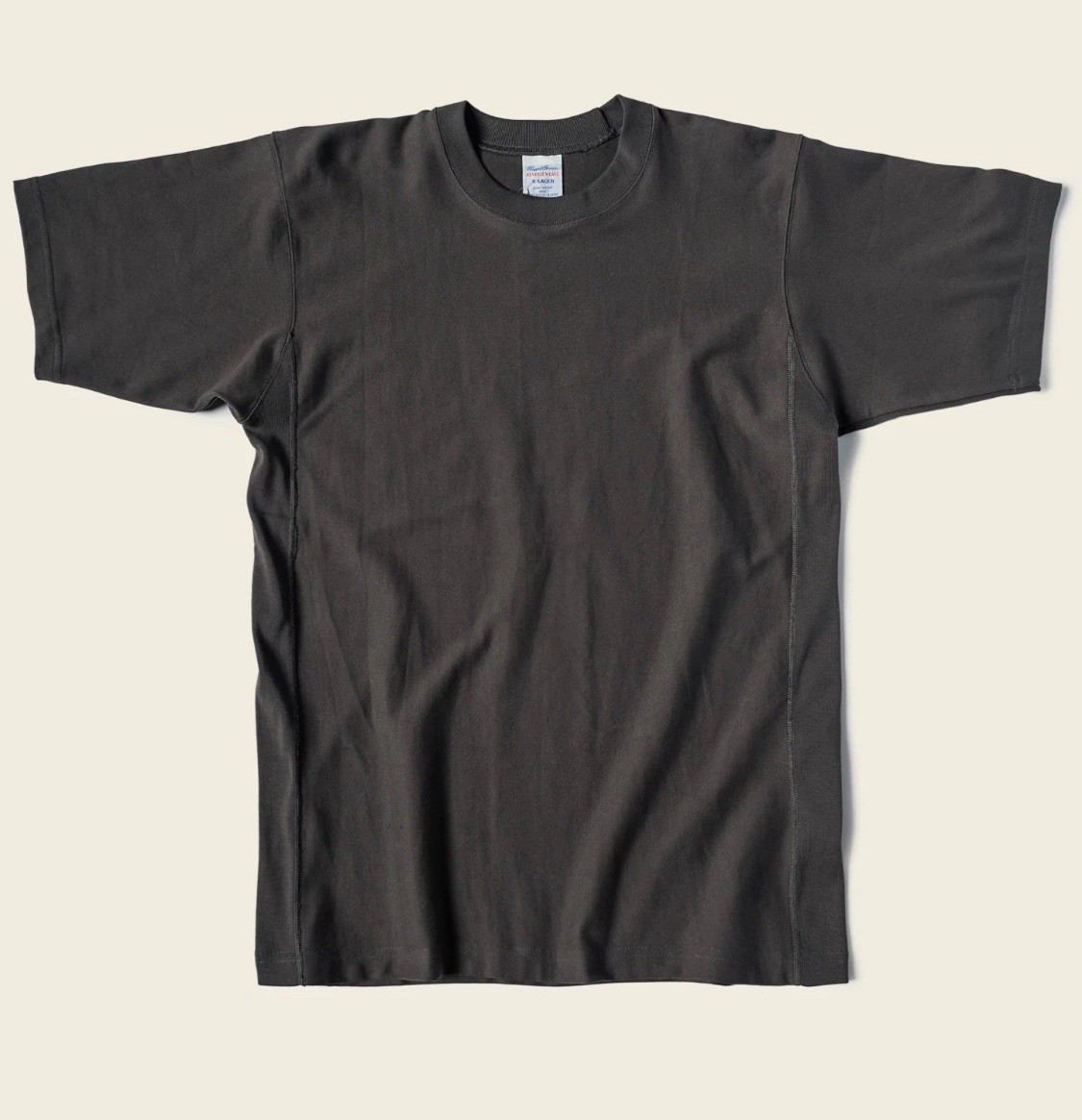 10.6 oz Reverse Weave T-Shirt – Dark Gray Bronson Mfg. Co. L🇺🇸USA SHIP