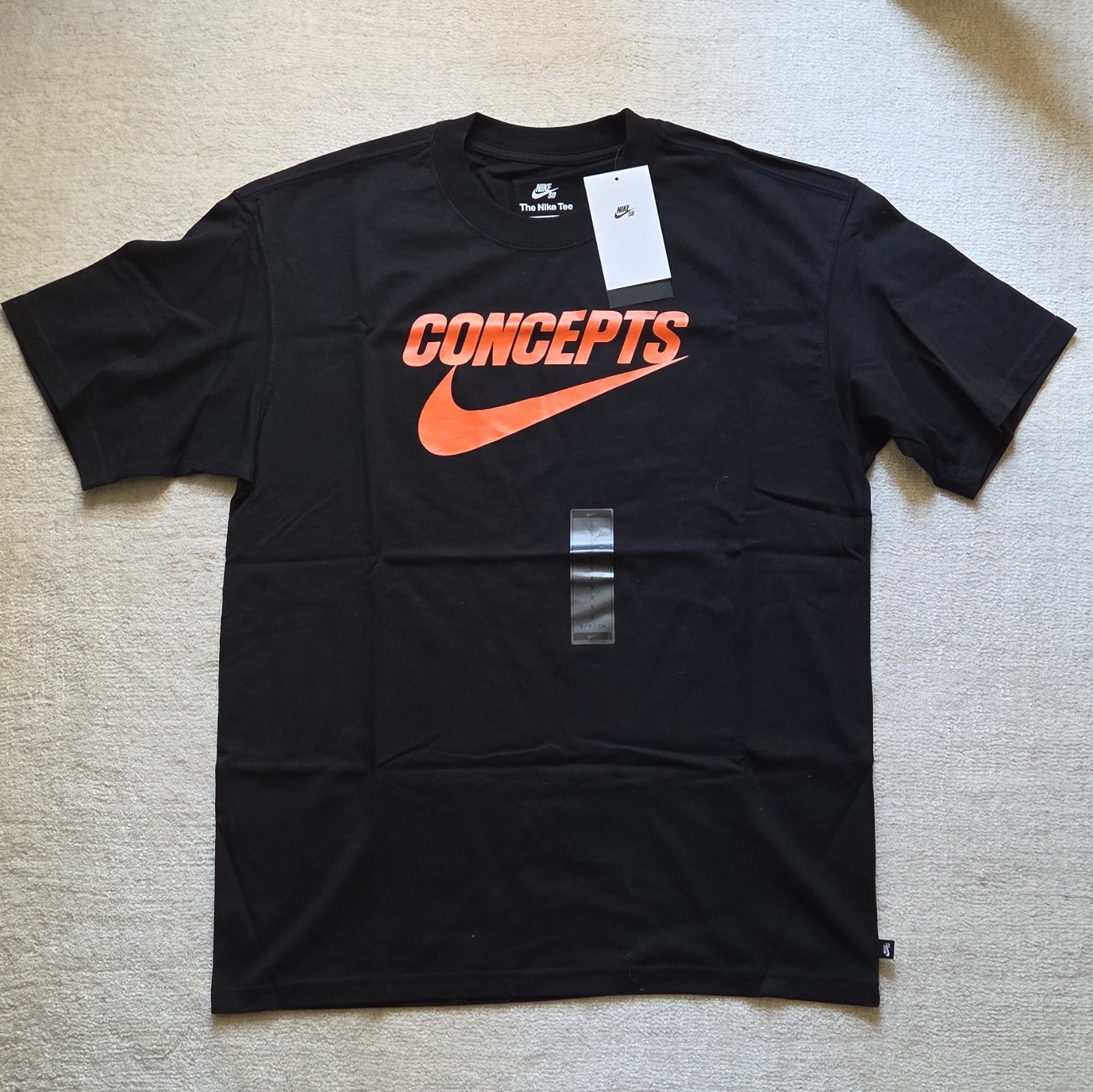 Nike SB x Concepts Orange Lobster T-Shirt Size Small