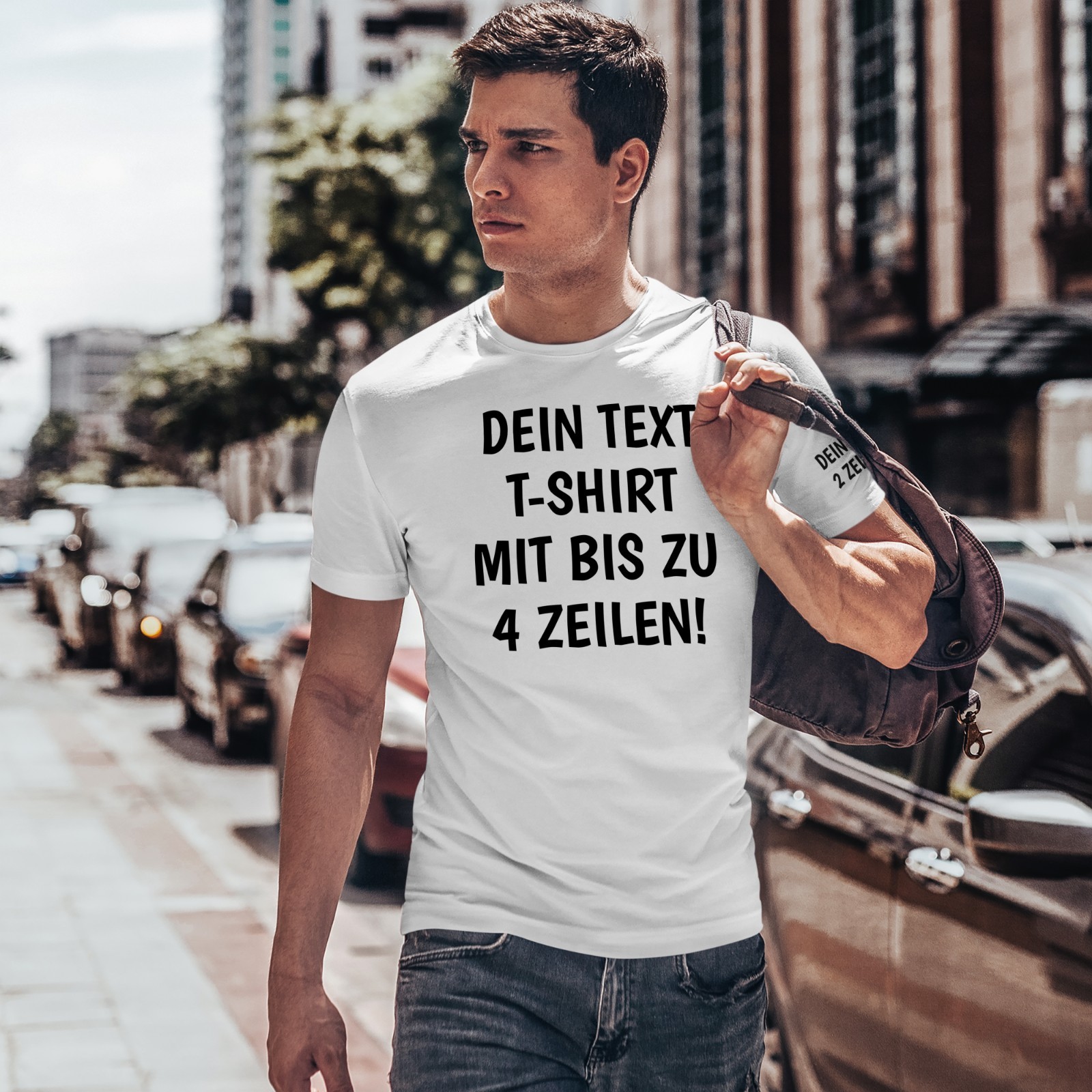 Personalised Wish Text Name Gift Funny Saying Company Love Fun T-Shirt