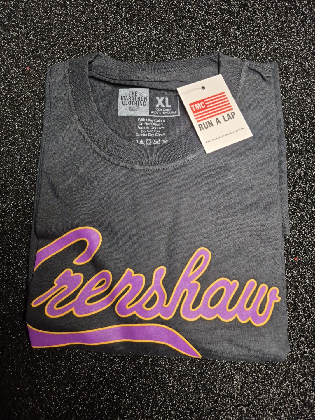 Crenshaw Compton Los Angeles Hip Hop Graphic T-Shirt Size X-Large (jsc16)