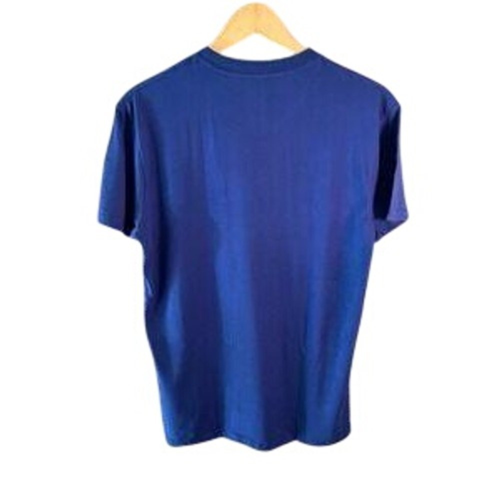 Men&rsquo;s Lucky Fishing Shirt Blue Graphic Tee Short Sleeve Crew Neck Outdoors M-XXL