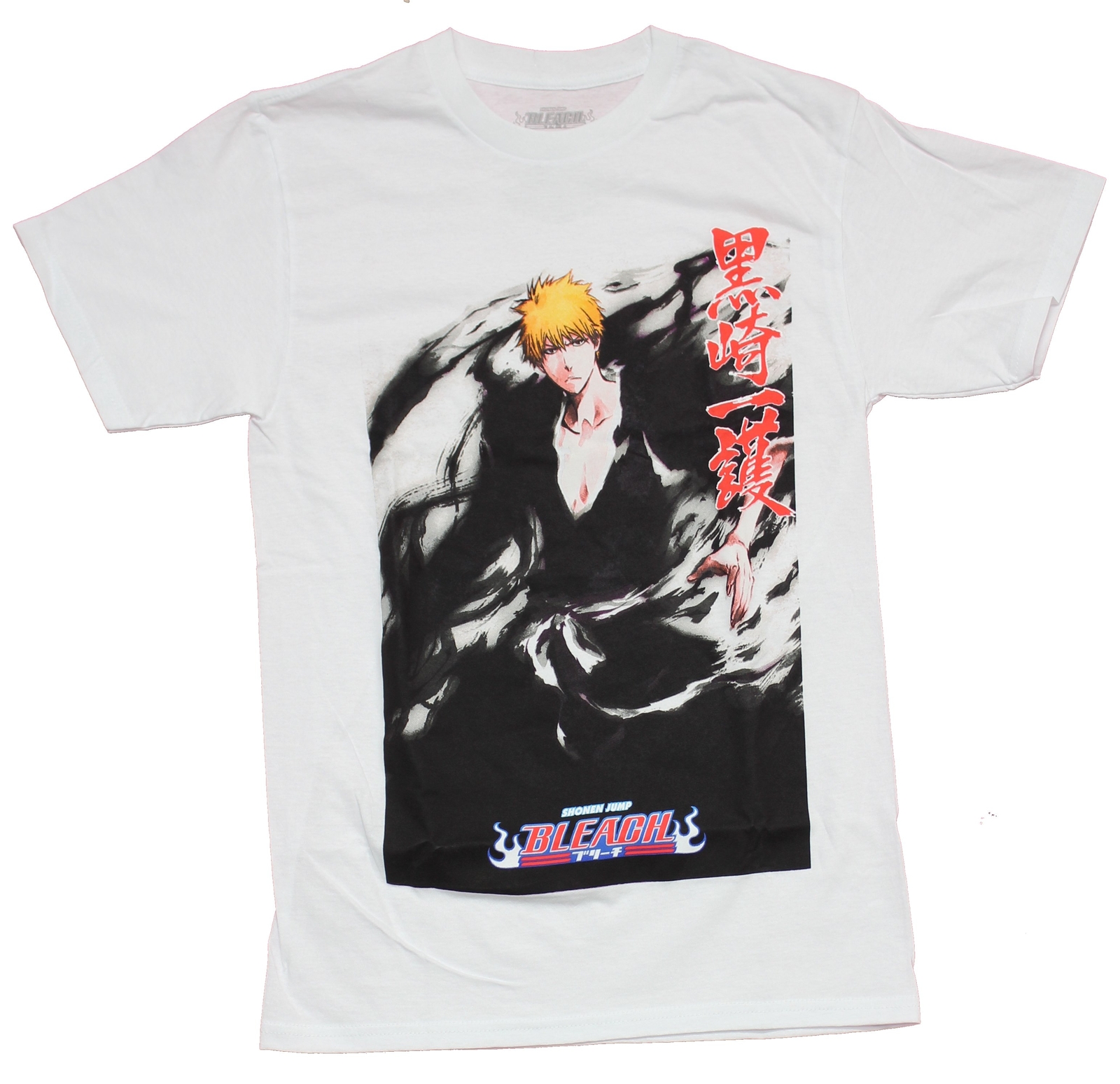 Bleach Mens T-Shirt – Water Color effect Ichigo Image