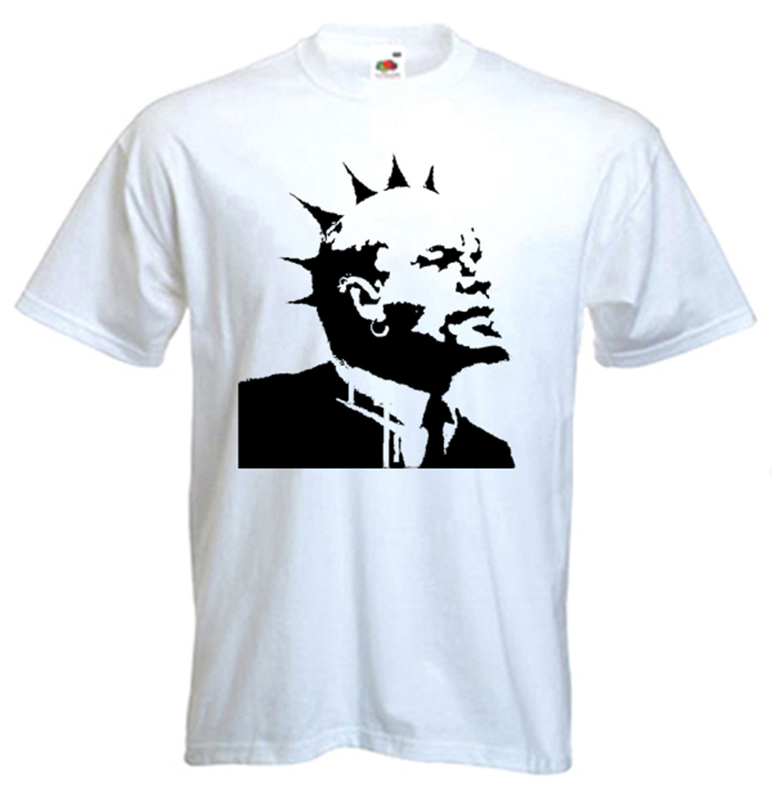 BANKSY PUNK LENIN MEN&rsquo;S T-SHIRT – Mohican Urban – Choice Of Colours – Size S-3XL