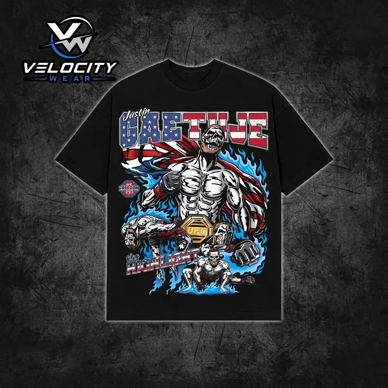 250th Anniversary of America Commemorative Gift , Made in USA, UFC Fan T-shirt