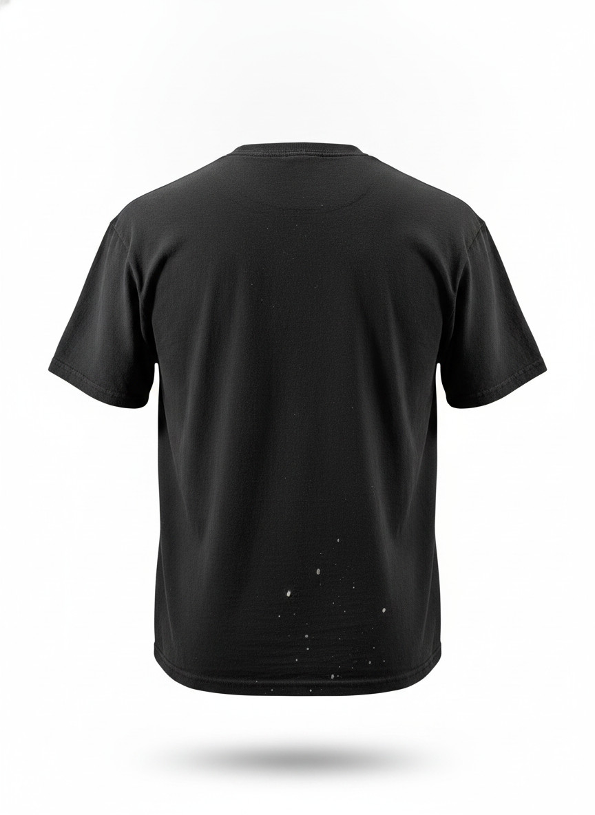 Thrashed Benson Boone Concert T Shirt XXL Black Paint Splatter Graphic Tee