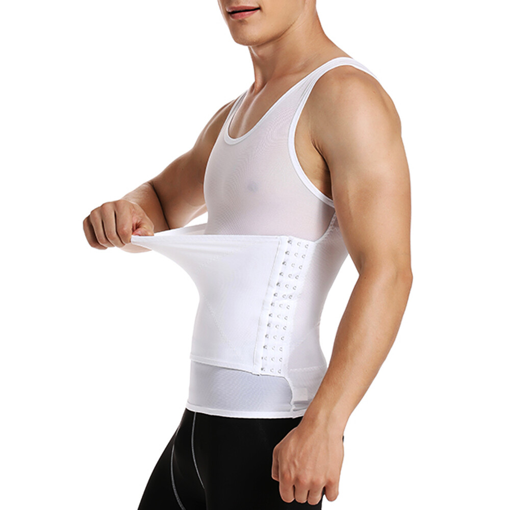 Fajas Para Hombres Faja Reductora De Hombre Men Shapewear Tummy Control T-shirt