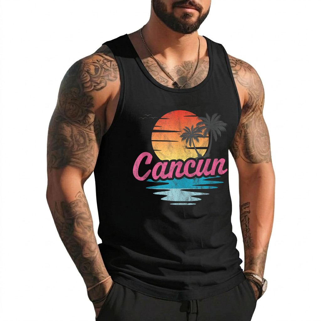Cancun Summer Vacation Tank Top