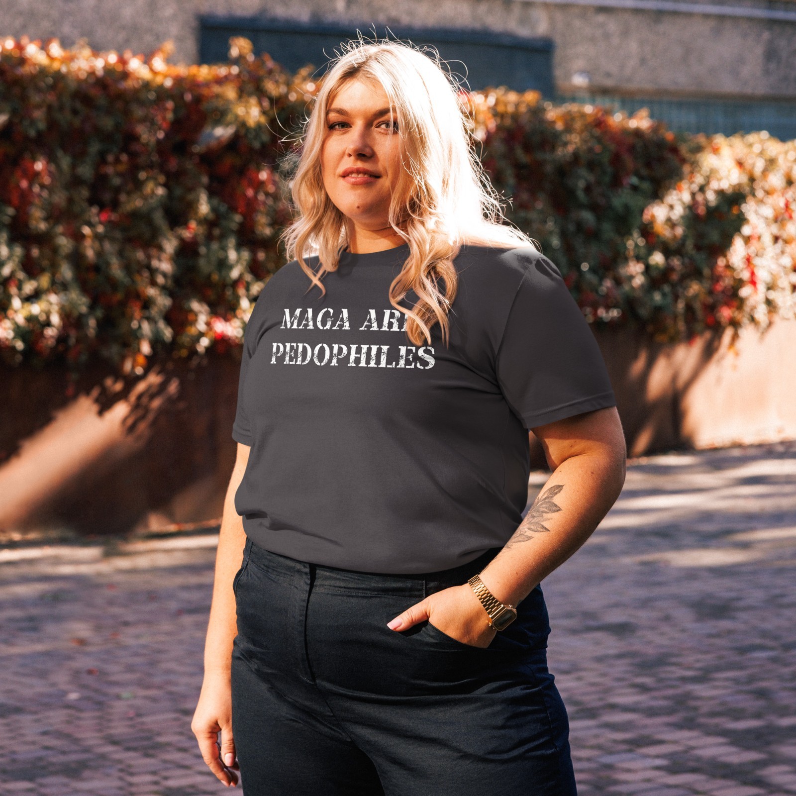 MAGA are Pedophiles – Different Colors – men&rsquo;s classic tee