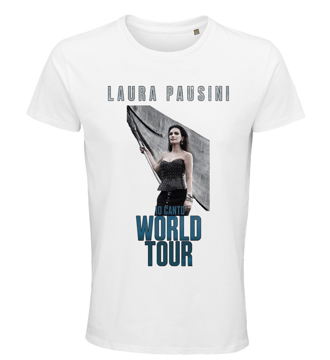 Laura Pausini T-shirt, Io Canto World tour, Yo Canto World tour, concerts,