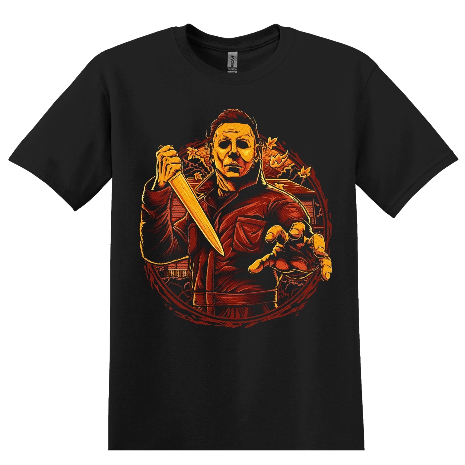 Michael Myers Horror Movie T-Shirt Black S-3XL Halloween