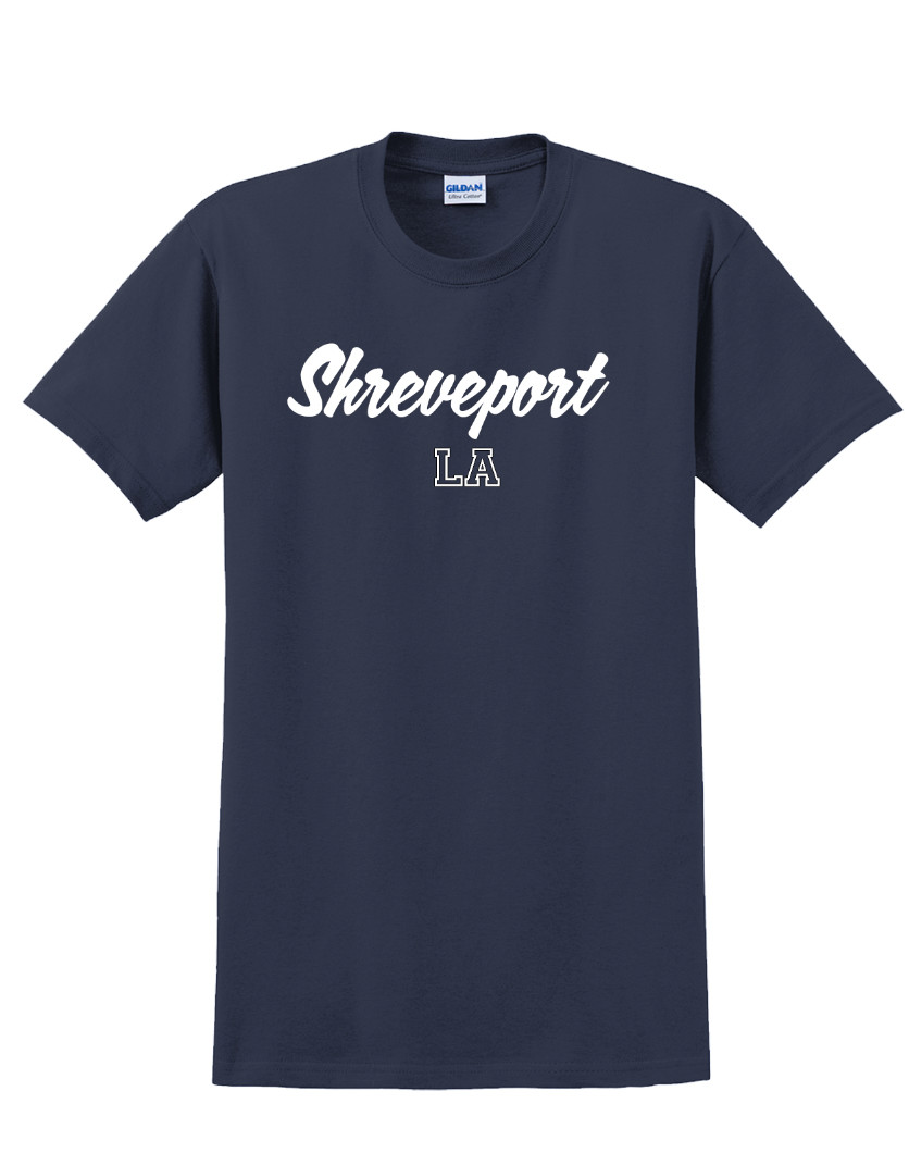 Shreveport, Louisiana State T-Shirt Short Sleeve Graphic Tee Unisex apparel