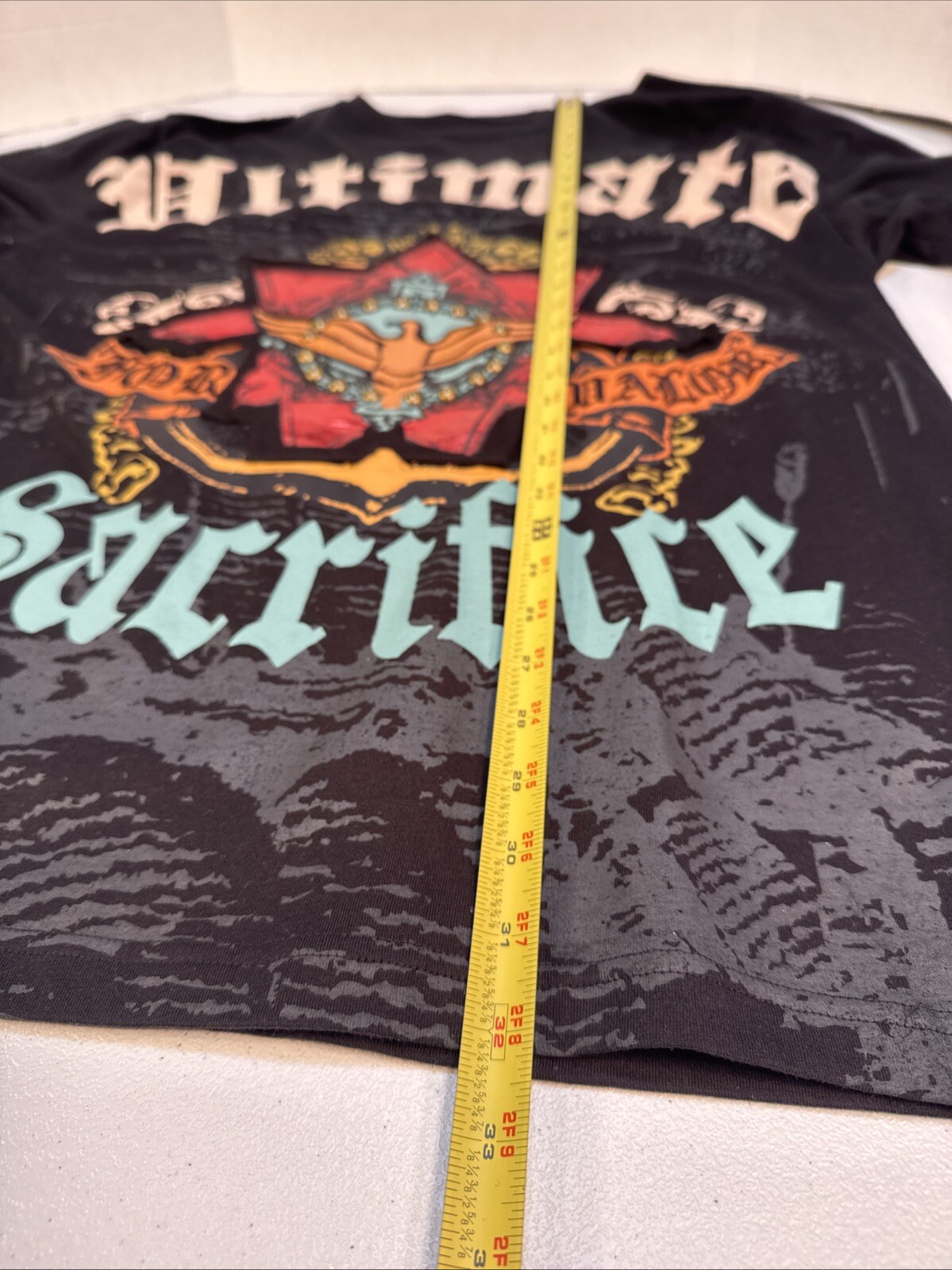 MRG Made Right Genuine 2XL Long Sleeve T-Shirt Ultimate Sacrifice Shoulder Tabs