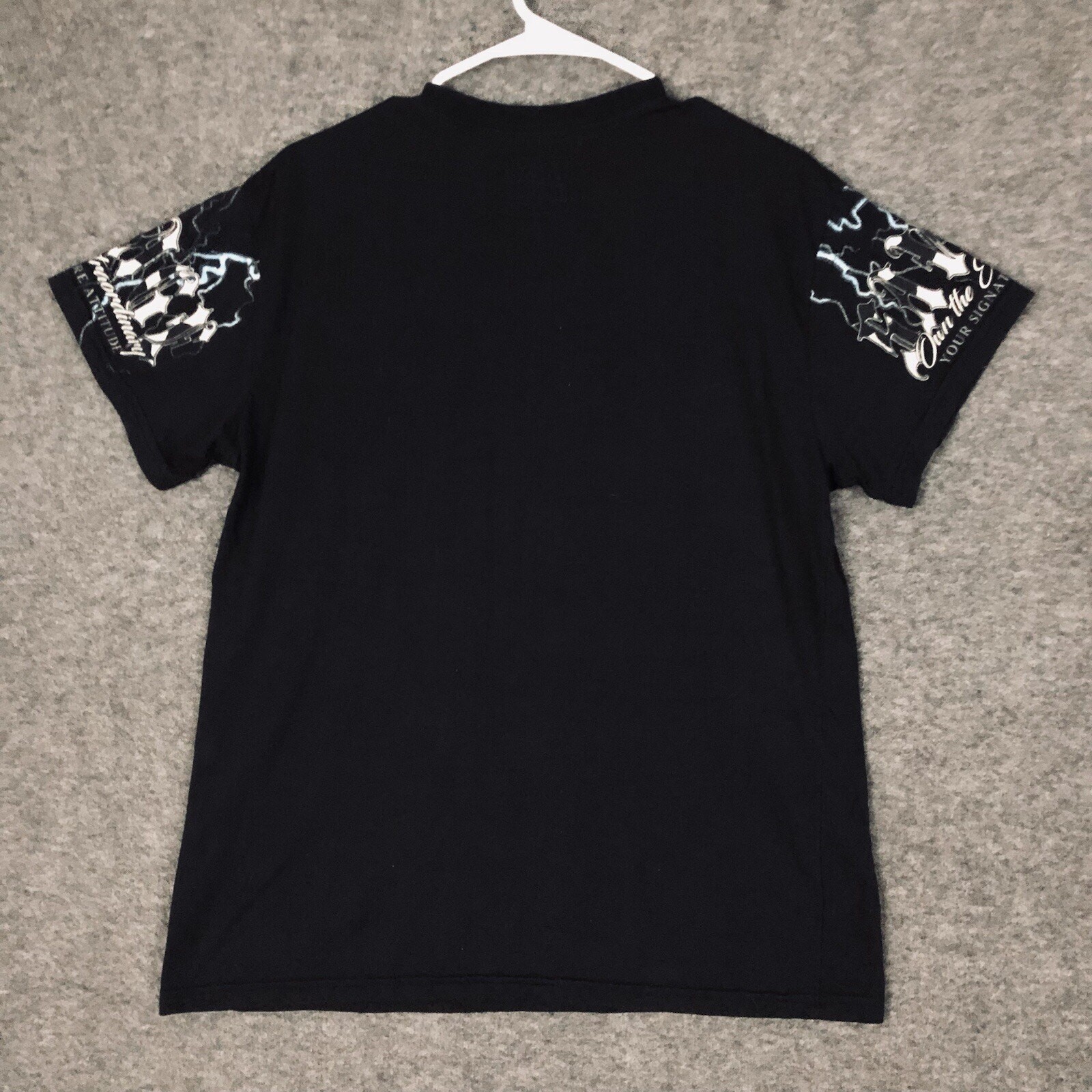 Fresh Laundry T-shirt Mens L Black Graphic Doberman Pinscher Hip Hop Streetwear
