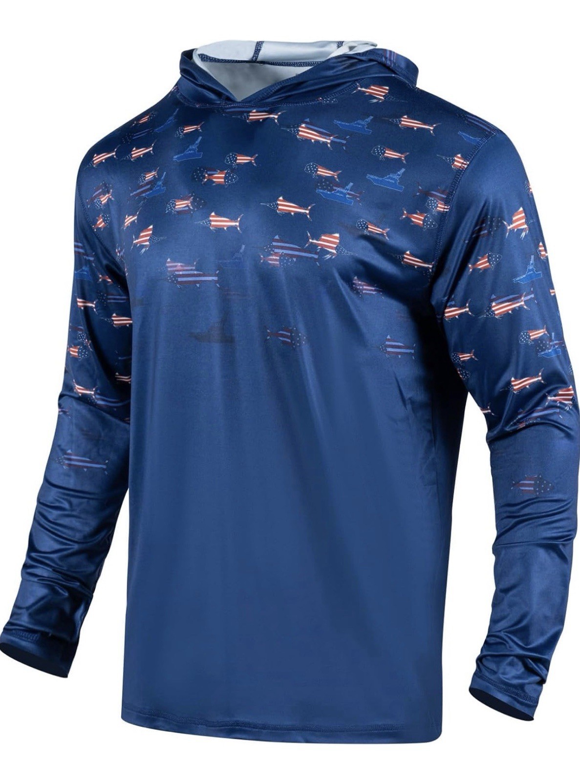 NEW 5 LOT Drizomo Fishing Swim UV Sun Protection UPF 50+ LS Shirt Hood 3XL XXXL