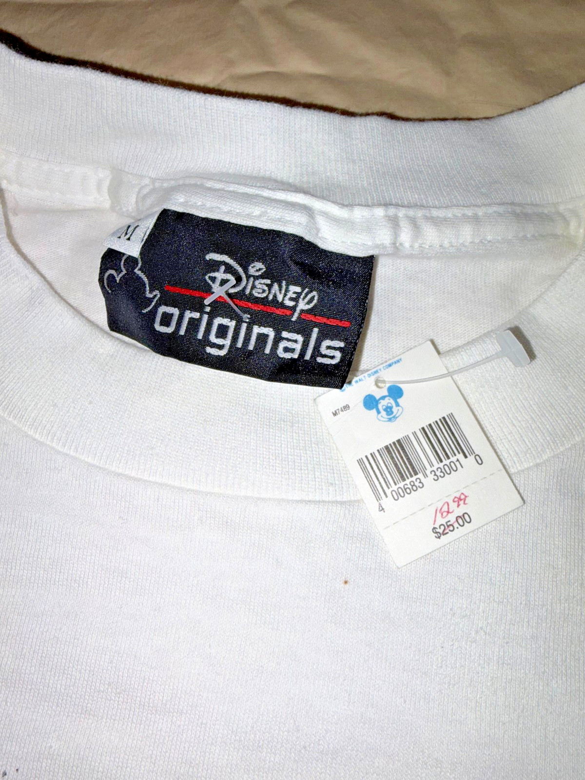 Vintage Disney Originals Florida Diamond Dust Single Stitch T-Shirt – NEW