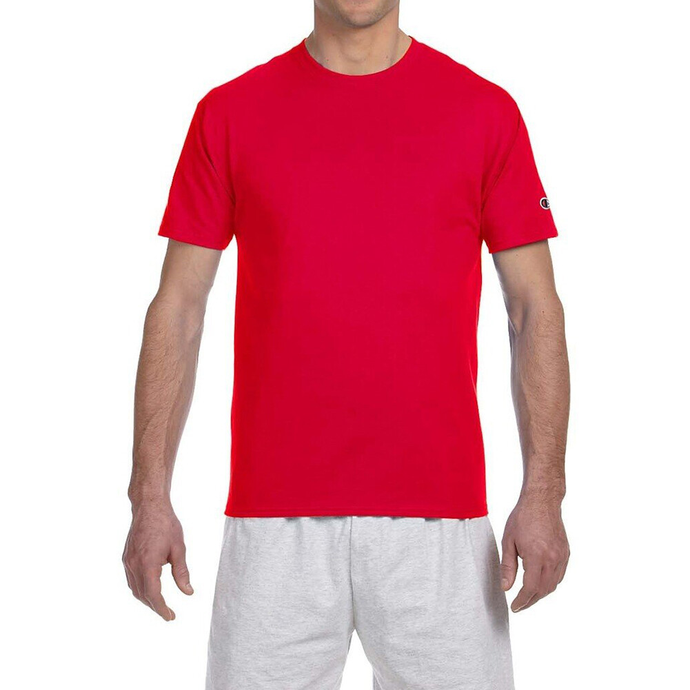 Champion Men&rsquo;s T-Shirt 6.1 oz. Athletic Workout Fitness Short Sleeve Shirt T525C