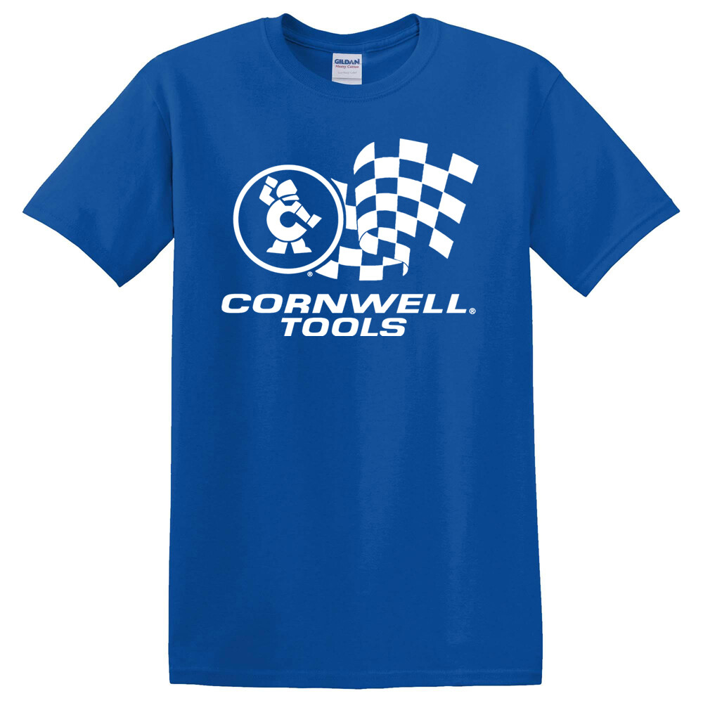 Cornwell Quality Tools Men&rsquo;s Blue T-Shirt Size S to 5XL