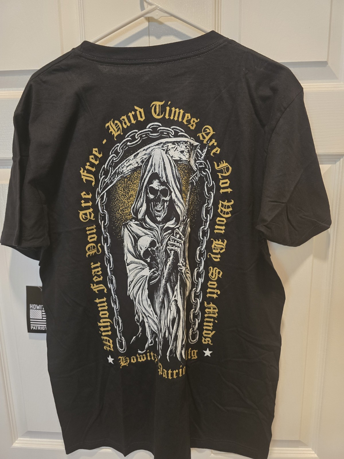 Howitzer Style Men&rsquo;s T-shirt Without Fear Military Grunt MFG Large