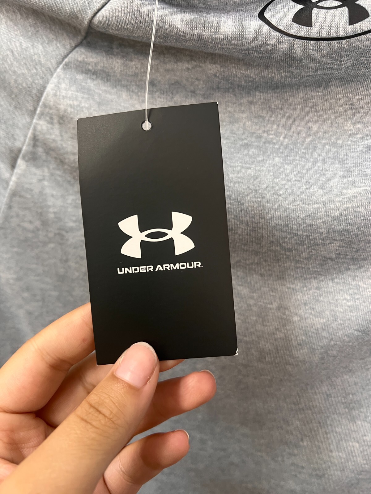 Under Armour Tech 2.0 Men&rsquo;s Grey w/ Black Short Sleeve Shirt Loose Fit Sz Small