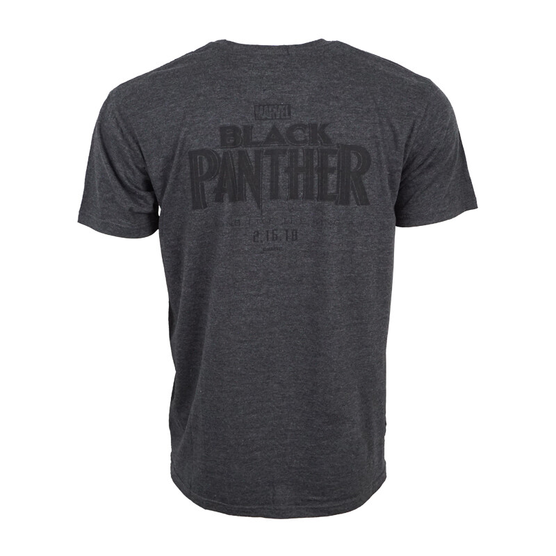 MARVEL BLACK PANTHER MENS T SHIRT MENS