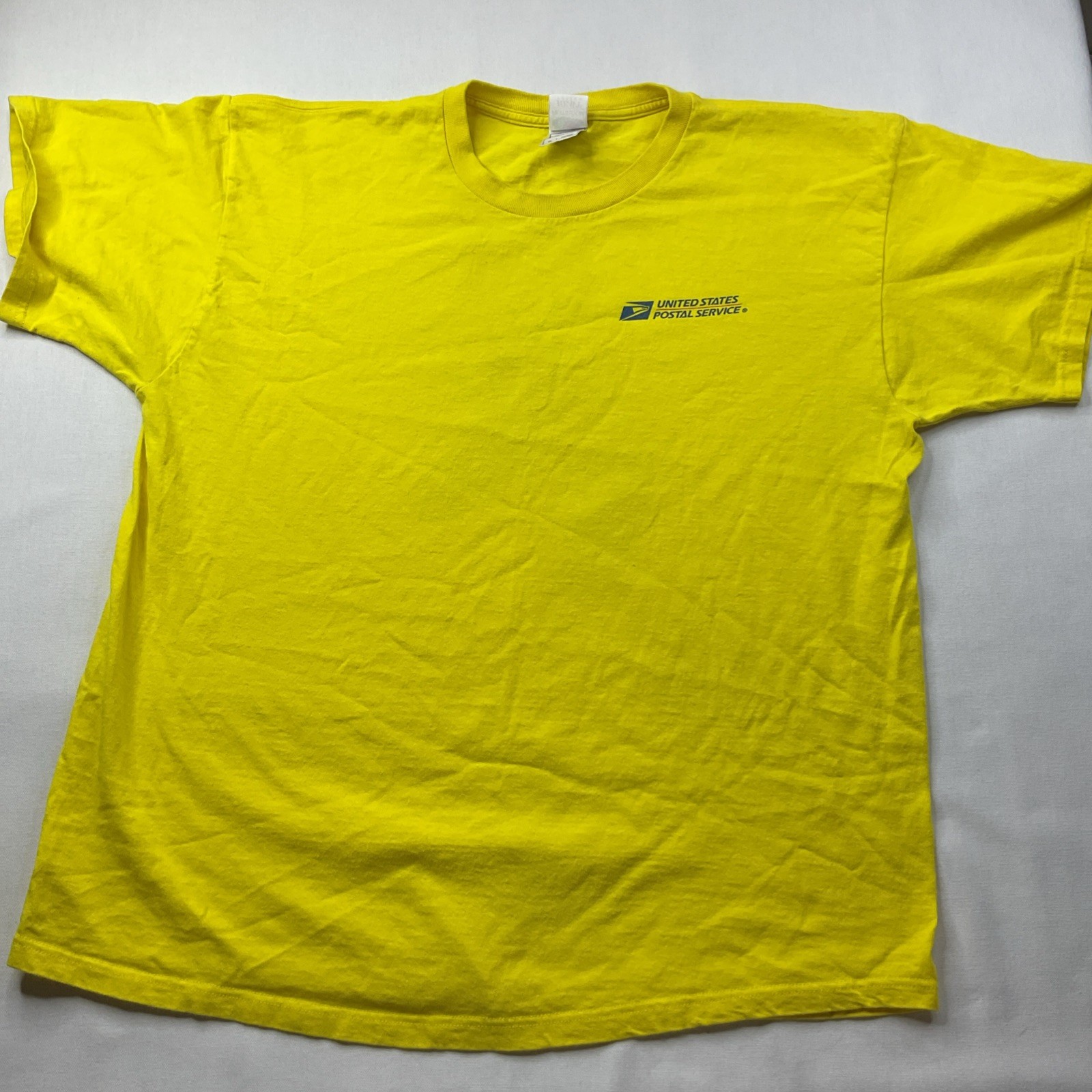 Vintage USPS Cartoon Mailman T-Shirt Men Sz XL Go Lance Mail Graphic Tee 90s