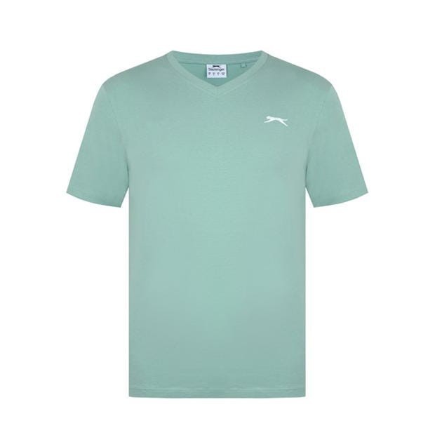 Men&rsquo;s Slazenger Cotton V Neck T Shirt XS S M L XL XXL 3XL 4XL ASS COLOURS BNWT