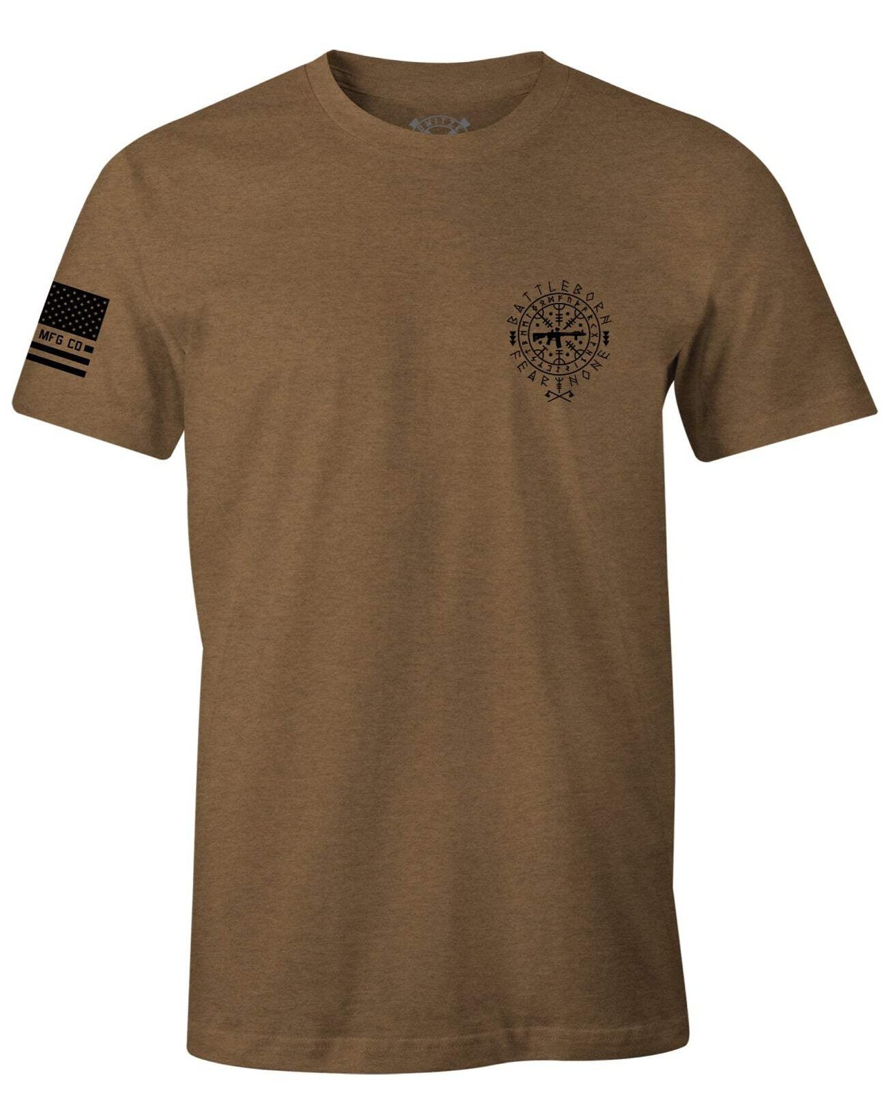 Howitzer Style Men&rsquo;s T-shirt Viking Wolf Military Grunt MFG
